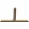 Ekena Millwork Portland Rough Sawn Timber Gable Bracket, Douglas Fir, 48"W x 32"H x 2"D x 4"F, 16/12 Pitch GBW048X32X0204POR00RDF - alternate 2